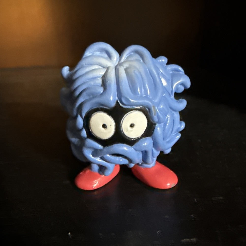 Authentic 90s Pokemon TOMY Tangela Figure #114 Rare Stamped Pocket Monster Vtg - Picture 1 of 6